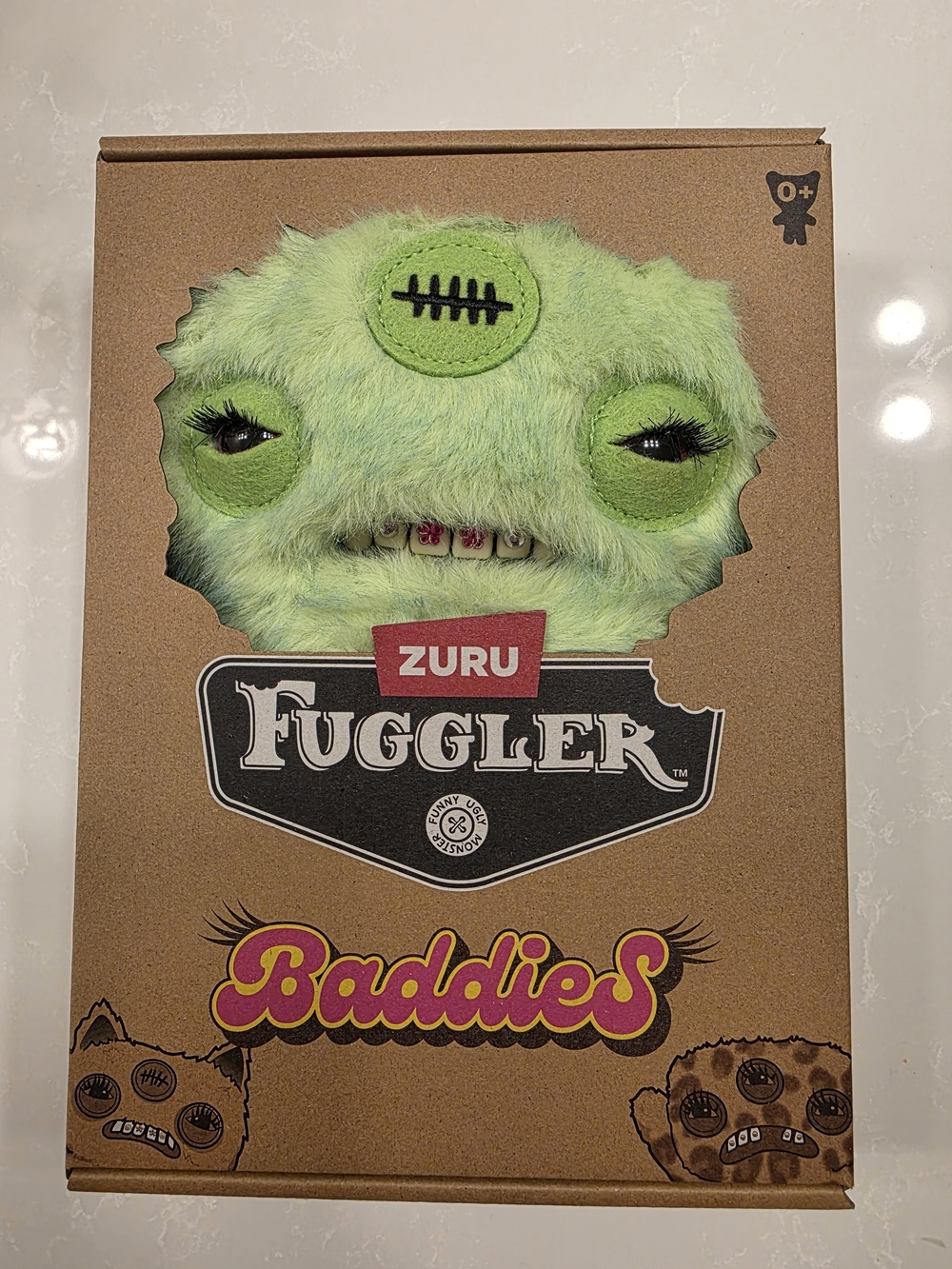 Fuggler Baddies Plush Toy - Light Green